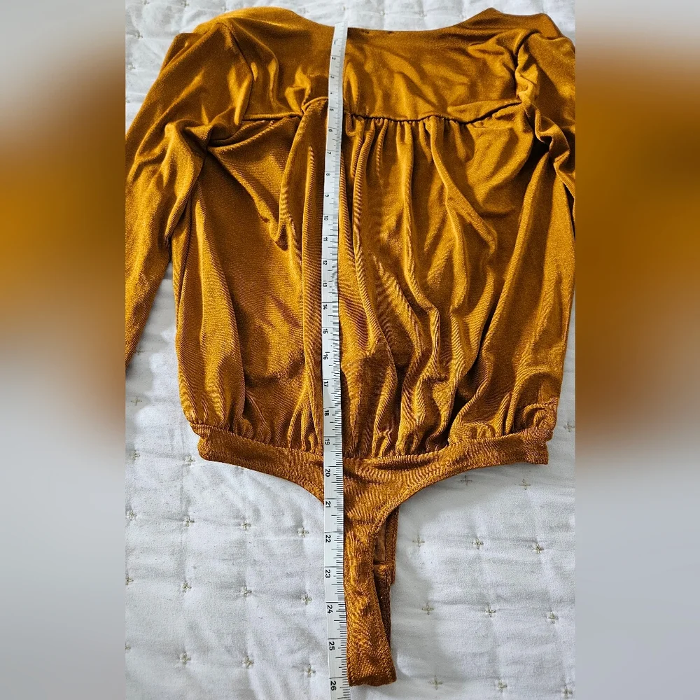 Free People Copper Bodysuit - Picture 3 of 4